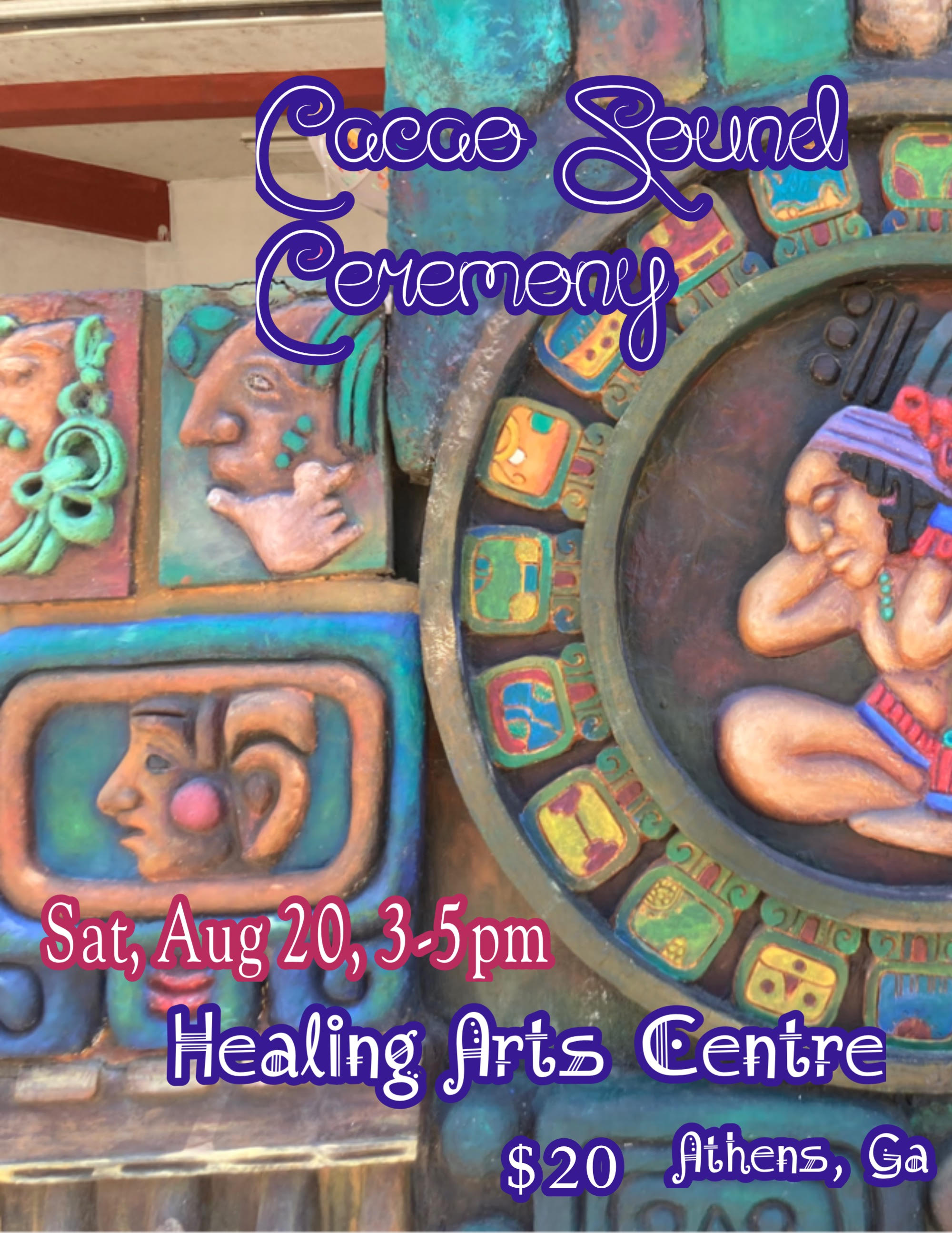 Cacao Sound Ceremony- Live at the Athens Healing Arts Centre