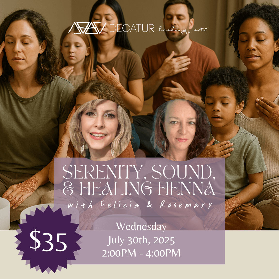 Serenity, Sound and Healing Henna