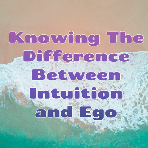 Learning the Difference Between the Ego and the Inuition
